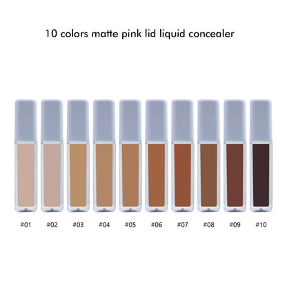 10-color long-lasting spot-lightening liquid foundation